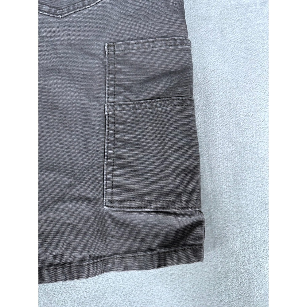 Dickies Denim Shorts Men's Size 34" Waist Regular Fit Grey Utility Carpenter - Picture 9 of 12